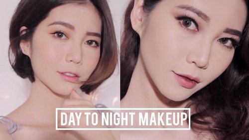 EASY DAY TO NIGHT HOLIDAY MAKEUP TUTORIAL - YouTube