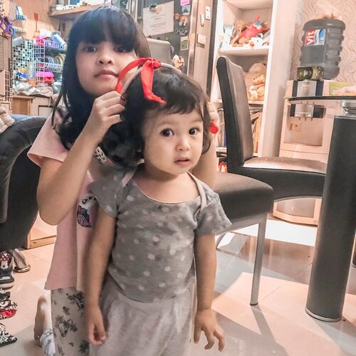 My biggest accomplishment in life!⁣
⁣
⁣
Having two beautiful girls who chose me as their mom♥️♥️⁣
⁣
Thank you for purring me with your loves and putting lots of beautiful color in my life 🌈♥️⁣
⁣
#motherhood #momoftwo #kesayangan  #mother #motherdaughter #instamom #instamotherhood #loveofmylife #clozetteid #parenthood #momoftwogirls #momproblems #momlife