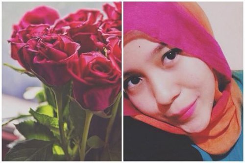 ladies do not need colors, they are colors. #ClozetteID #ColorfulHijab