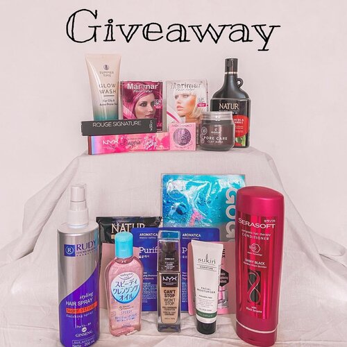 🥳GIVEAWAY WORTH 1JT++🥳
-
5 orang pemenang akan mendapatkan hadiah masing2 worth 200Ribuan 
-
Caranya gampang banget :
1. Follow instagram @reginabundiarti @isnadani
2. Follow blog kita (coba cek di bio ya!)
3. Subscribe ke youtube channel kita (link di bio)
4. Comment done SATU KALI AJA disini
5. Spam likes foto kita semua ya 😋
6. Be active di semua social media kita yaa 😚
7. NO Fake account, akun online shop ataupun akun khusus giveaway. Kalo kamu melanggar, kamu di diskualifikasi yaa☺️
8. Periode giveaway 28 September - 28 Oktober 2020
9. Please be nice and polite! I really appreciate it 🙏🏻💓
10. Indonesian only 🥰
11. Good luck ☺️
-
Ps. Tidak di pungut biaya apapun ya, ongkir kita yang tanggung. Jadi ini totally free 🥰
-
#giveaway #kontesgiveaway #giveawayindo #giveawayindonesia #giveawayhunter #giveawaymakeup #giveawayskincare #makeupgiveaway #makeup #clozetteid