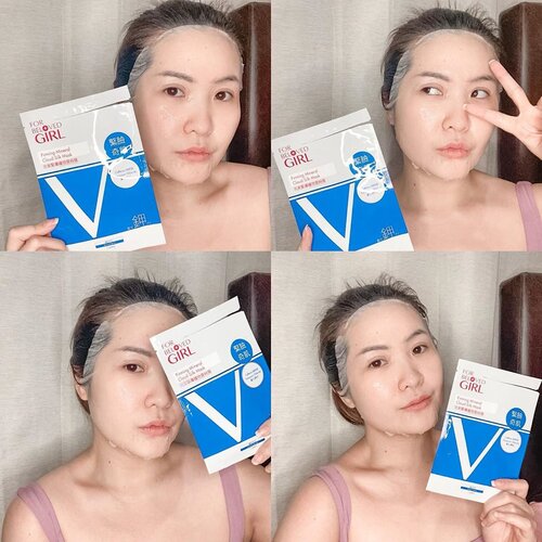 Rapih + tipis banget sih‼️sukaaaa ☺️. Ini brand dari Taiwan namanya @forbelovedgirl.id dan sheet mask mereka menggunakan teknologi cloud silk mask. Ada 6 varian dengan kandungan yang berbeda2 dan tujukan untuk semua permasalahan kulit kita 💖. Disini aku pakai varian Firming Mineral Cloud Silk Mask yang mengandung caffeine dan potassium chloride yang berfungsi untuk meningkatkan sirkulasi kulit dan sweling skin. Serta lifts up skin contour to reveal youthful v-line ☺️ #cloudsilkmask #forbelovedgirl #clozetteid