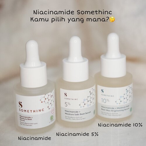 Kamu udah coba yang mana?! Soon ya di youtube channel aku hihi 😊💕😚 #skincare #bucinsomethinc #clozetteid