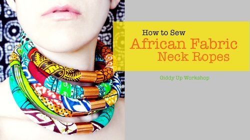 Fashion DIY African Necklace Neck Ropes - YouTube
