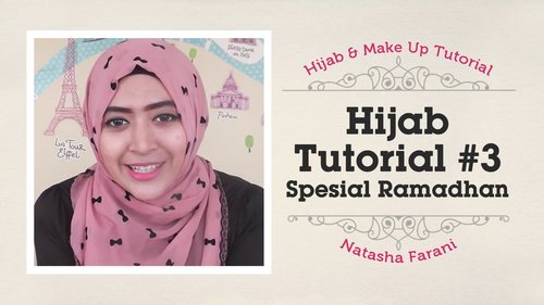 Hijab Tutorial - Natasha Farani Spesial Ramadhan #3 - YouTube