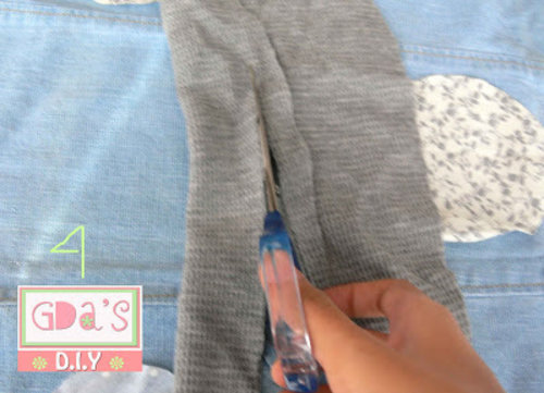 step4#DIY Korean Jeans Skirt