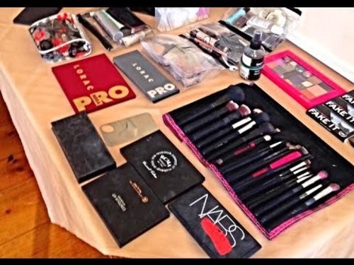 Building A Professional Inexpensive Makeup Kit for Beginners - YouTube