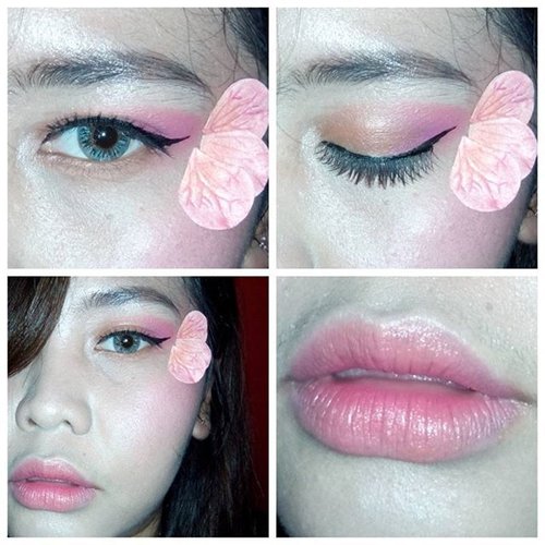 I'm joining #YamatoNadeshiko Eye Makeup Competition from @nadekoid .This look is still the same with previous look. Only different lighting, place, and time i took a picture of this one. I took these pictures yesterday. The flower petals i used here is paper flower that i got from craft store. I colored it using powder blushes. My friend even helped me to draw the petals veins. I used it because i don't know where to find a flower. Luckily my friend who knows that i passionate about makeup help me find roses. And that's why there's two kinds of petals and two kinds of pics. This is why if you passionate about something you have to let people around you know about it. They might help you with anything. 
友達、本当にありがとうございます。色々お世話になった。本当に助かったよ！

#春メイク #バラメイク #やまなで #やまとなでしこ #girlbeforeflower #yamatonadeshiko #springmakeup #flowermakeup #rosemakeup #japanesemakeup #makeup #makeupexperiment #makeuplover #makeupaddict #rosepetals #ClozetteID #belajarmakeup #munetee #beautyenthusiast #indobeautygram #springfling #eyemakeup #eyeart #springeyemakeup