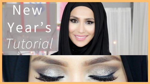 TUTORIAL | NEW YEAR'S MAKEUP (MOSTLY DRUGSTORE!) | Amena - YouTube #makeup tutorial #hijab makeup