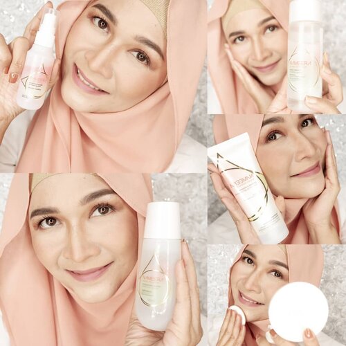 Review lengkap tentang skincare aman dan hala dari @nameeraid ada di blog aku yaa www.everonia.com 
#brushedbyedelyne #indonesianbeautyblogger #beautybloggers #bandungbeautyblogger #clozetteid #nameeraskin #nameeraxclozetteidreview #instagram #skincare #hijabandmakeup #hijab