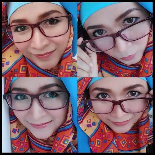 Selfie with glasses 
#selfie #hijaboftheday #hijabstyle #makeupbyedelyne #hijabbyedelyne #glasses #makeupforglasses #hijablover #hijabista #makeup #clozetteid