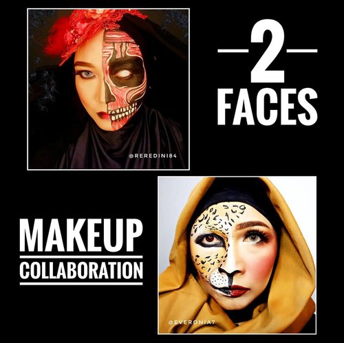 Makeup collaboration with @reredini84 
#makeupbyedelyne #khalilunamakeup #makeup #starclozetter #clozetteid #makeupinspo #makeupideas #makeupart #makeupartist #mua #makeupcharacter #makeupoftheday #facepaintingmakeup #kbbvmember #kbbvfeatured