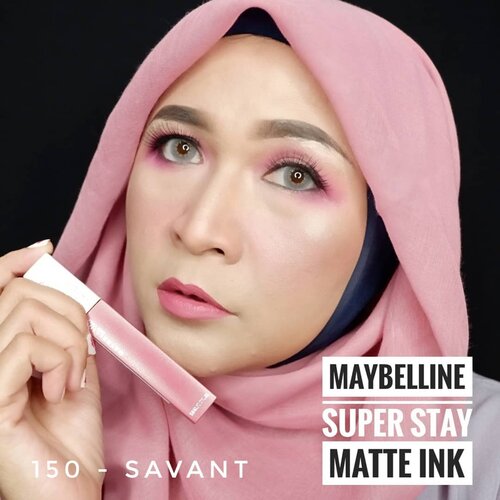 Pink Is The New Trend ! Kalian pasti suka warna pink kan? Fresh Pink , Dusty Pink or Stunning Pink ? Warna-warna pink yang gemes dan cantik kini hadir pada 5 shade terbaru dari @maybelline Super Stay Matte Ink Pink Edition . Hasil akhir matte dan tahan hingga 16 jam, kalian bisa tampil dengan lipstick ini untuk berbagai acara .Ini dia warna - warna terbaru dari Maybelline Super Stay Matte Ink Pink Edition : 150 - Savant 155 - Pathfinder 160 - Mover 170 - Initiator 175 - Ringleader Kalian suka yang mana gaessss 🥰💙 @bandungbeautyblogger#maybellineindonesia#brushedbyedelyne#pinkonfleek#mnyitlook #bandungbeautyblogger #beautybloggers #beautyinfluencer #bloggerstyle #makeup #clozetteid #mua #makeupartist #indonesiabeautyblogger#stayathome #dirumahaja #staysafe