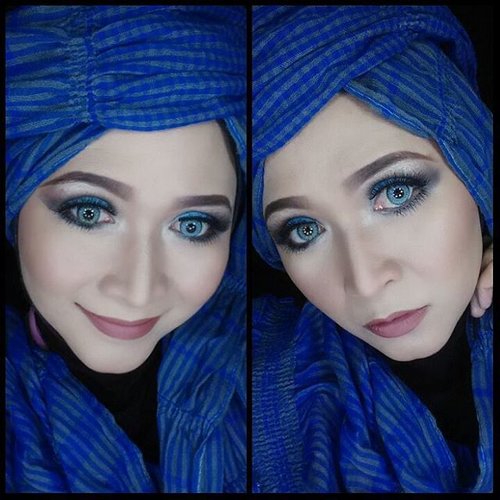 This is my smokey eyes look 
#beautyremix #makeupbyedelyne #hijabbyedelyne #indonesianbeautyblogger #clozetteid #makeup #starclozetter 
@shuuemuraid @shuuemura_ww