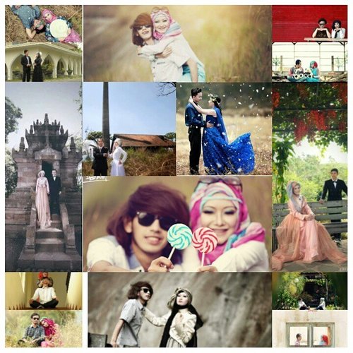 A few Pre-wedding photos of my clients in 2014 #makeupbyedelyne #hijabbyedelyne #hijabphotography #prewedding #preweddingphotos #photography #indonesianbeautyblogger #clozetteid