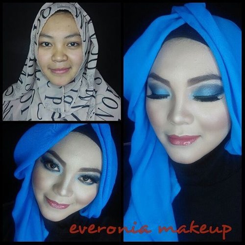 Makeover today for Tuty Trisnawati Face : Evian, Wardah serum, nyx primer, foundy : mac+Coverderm, LAgirl concealer, shading :kryolan NG1, Naturactor face powder,  ltpro shade and tint kit, nyx blotting powder, the balm marylou manizer. Brows : @viva.cosmetics Eyeshadow : @makeupgeekcosmetics Eyeliner : kanebo Blush on : canmake Lips : @wetnwildbeauty Lip Liner, @colourpopcosmetics Bumble, @sariayu_mt liquid Lip gloss #makeupbyedelyne #hijabbyedelyne #indonesianbeautyblogger #mua #muaindonesia #riasmuslimah #makeover #hijabstyle #makeupartist #makeupartistindonesia #makeupartistgarut #makeupwisuda #riaswisuda #nocukuralis #beforeafter #clozetteid #makeup #hijabandmakeup