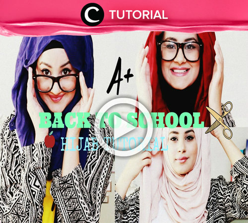 Kamu bisa tiru gaya hijab sederhana untuk menemani hari-harimu di sekolah atau kuliah. Intip caranya, di sini http://bit.ly/1V76MPg. Image shared by Clozetter: nadyafitri. Ingin tau tutorial Tutorials Hijab Update ala clozetters lainnya hari ini, di sini http://bit.ly/Tutorialhijab. See All Tutorials: http://bit.ly/alltutorials.