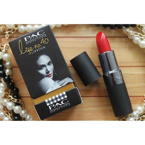 Lipstick limited edition milik @pac_mt ini memiliki warna yang menggoda~
Baca reviewnya di http://www.allseebee.com/2015/05/ulasan-pac-life-no-40-lipstick.html

#red #lipstick #pac #pacmt #clozette #ClozetteID
