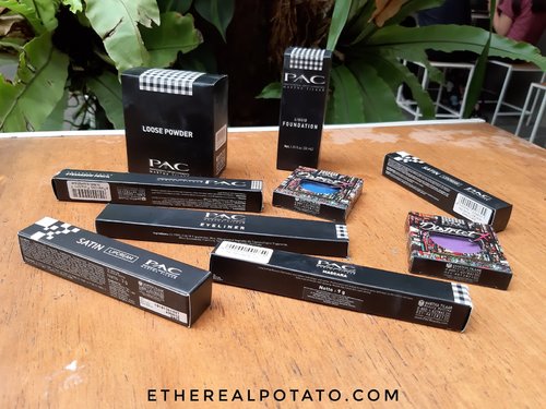 Ethereal Potato - Ellen Lim: [REVIEW]  PAC Makeup Products