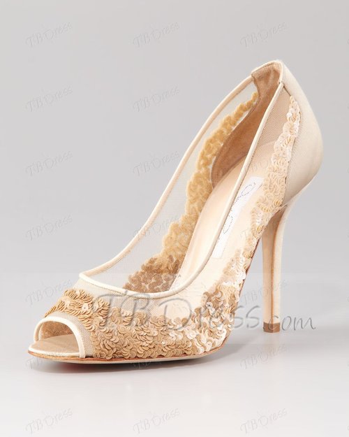 Elegant Stilletto Heels Open toe Women Shoes : Tbdress.com