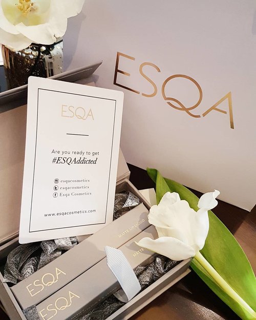 Such a happy feeling to be a witness of ESQA fall season product launch. 
Thank you for having me, @ESQAcosmetics 💕 
Tons of luck! 🍀 #ESQAluncheon #ESQAcosmetics #ESQAddicted #ClozetteID