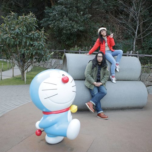 Nobita, if you meet us, you'll be in double danger. We are more dangerous than Giant 😝

#ClozetteID #Traveling #fujikofujio #Tokyo #Japan #Doraemon