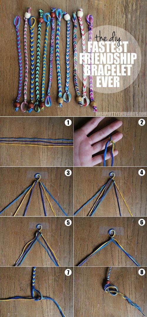 Tutorial: DIY Friendship Bracelet