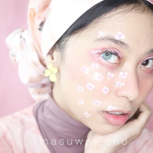 Teng nong nengteng  nong neng Im so pretty and you like that 🐒____________________________#clozetteid #makeuptutorial #makeupideas