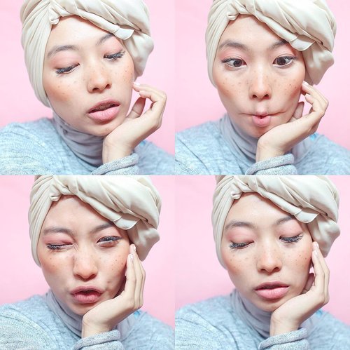 Pi wiken, mhehe 🐒....#clozetteid #starclozetter #frecklesmakeup #freckles #makeuptutorial #beautyblogger #makeupinspiration #tumblr #tumblrgirl