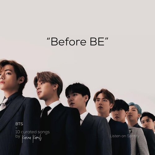 “Before BE” Playlist 🎶Soalnya gw ARMY jalur tak disangka-sangka dan dari mereka release album BE. Terus ya gw dengerin album mereka satu-satu dari mulai yang semuanya ngerap transisi sampe ada vocal line dan rap line. Gak cuma 10 sebenernya lebih sih, cuma kalo jalan pagi lagu-lagu ini suka nemenin. Gw belum beli membershipnya sih tapi di Weverse 😁 siapa tau ada yang mau mulai dengerin BTS selain Dynamite & Life Goes On, bisa dengerin lagu-lagu ini 💜Link ada di bio ✨-#btsarmy#bts#clozetteid#karincoyplaylist