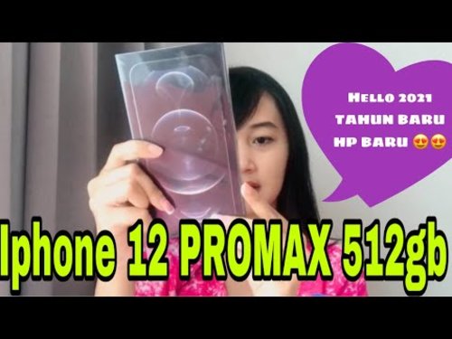 IPHONE 12 PROMAX 512gb  (UNBOXING HP BARU DI TAHUN BARU 2021) - YouTube
