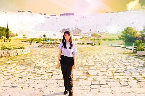 Because there is a story for every photo I took.
This photo was taken in Cotton Castle, Pamukkale, Turkey
One of the beautiful view in the world.
.
Hop over to myculinarydiary.com/TRAVEL to see my experience in abroad.
#sisytravelingdiary #traveljourney #ootd #ootdfashion .
.
.
.
.
.
.
#beach #clozetteid #cottoncastle #photooftheday #potd #fblogger #summer #travel #travelgram #maldives #summeressentials #warm #turkey #foodblogger #prettycorner #goodvibes #conradmaldives #bestoftheday #bestofthebest  #seminyakvillage #holiday