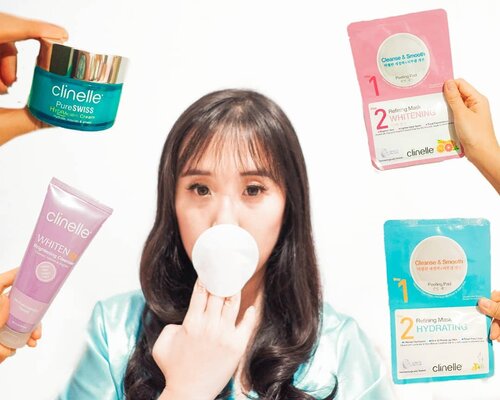 NEW BLOG POST! LINK IS ON BIO.
Balik lagi ke produk @clinelleid nih. Kali ini gw cobain Clinelle Whitenup Brightening Cleanser yg memiliki tekstur seperti gel, tidak banyam busa, wangi citrus dan bikin makeup bersih! Kulit terasa lembut dan lembab.
..
Selanjutnya gw pake Two -Step Peeling Pad & Refining Mask di mana dalam 1 pack berisi 2 item, yaitu peeling pad dan refining mask. Untuk produk ini, ada 4 varian produk, antara lain : Hydrating, Whitening, Purifying, Lifting & Firming. Produk ini dapat membatu menghilangkan kotoran, residu makeup, dan kulit mati pada wajah. Berfungsi juga untuk menghidrasi, mencerahkan, mengurangi jerawat, kerutan, dan garis halus pada wajah. Buat yg memasuki usia 25 tahun, wajib banget pakai ini biar mukanya tetap awet muda!
...
Setelah itu, gw pakai Clinelle PureSWISS HydraCalm Cream yg memiliki tektur ringan dan cepat meresap di kulit. Kandungan phytohyaluronic acid pada cream ini memberi hidrasi pada kulit.
Gw suka semua produk Clinelle yg gw dapetin krn kulit gw lbh kencang dan halus bgt, terutama setelah lake Clinelle Peeling Pad & Refining Mask
@clinelleid @clozetteid #2isbetterthan1 #clinelle #clozetteid #cinelleindonesia #peelingpadrefiningmask #clinellexozetteidreview #clozetteidreview .
.
.
.
.
.
#selfie #cosmetic #beauty #skincare #makeup #lipstick #eyeshadow #likeforlike #tagsforlike #selfie #blowpermanent #korea #japan #sunblock #nomakeupmakeup #softlens #koreanmakeup #makeupjunkies #antiagingskincare #beautycare #antiaging