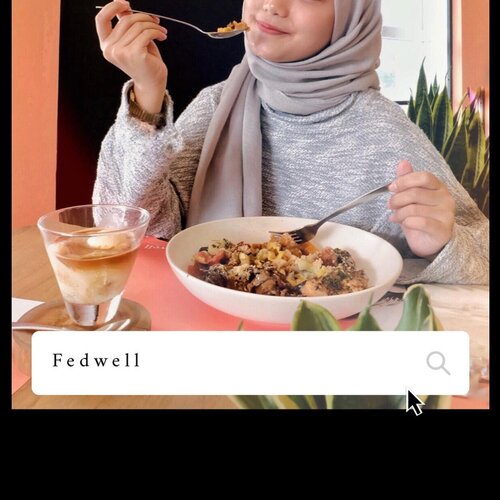 lunchie lunch ✨pada makan siang dimana hari ini?.yass! Our favorite vegan restaurant opening their new outlet with new exciting menu variant to keep you nourished all day! kemaren nyobain makan siang di @fedwelljkt dan berhasil menghilangkan mindset kalo makan sehat itu hambar, karna makanan disini super tasty dan ga hambar sama sekalii! dan yang paling seru ada menu D.I.Y yang bisa kita pilih sendiri ingredients nya!.#ClozetteID #FedwellxClozette