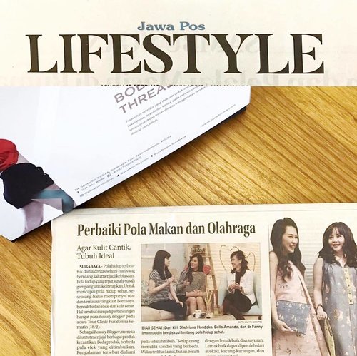Cause health is relationship between you and your body💃🏻
With @puraformaclinic and @fanny_imannuddin 👉🏻Read further details on Jawa pos Metropolis on Lifestyle side Today!! #beautyblogger #instagood #photo #instamood #instadaily #instalike #tagsforlikes #bestoftheday #jj #clozetteID #webstagram #tflers #life #fashion #blogger #cotd #tagsforlikes #beauty #travel #eat #bali #GGRep #ggreptrend #sbbxpuraforma
