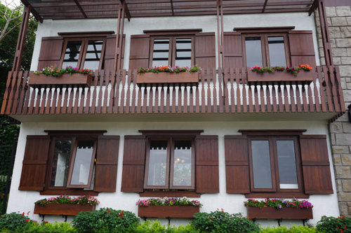 Instagrammable windows in Bavarian Haus, Puncak. 
#ClozetteID
#StarClozetter