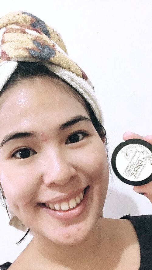 Another product that I'm falling in love with lately: JUARA turmeric mask.
#ClozetteID
#StarClozetter