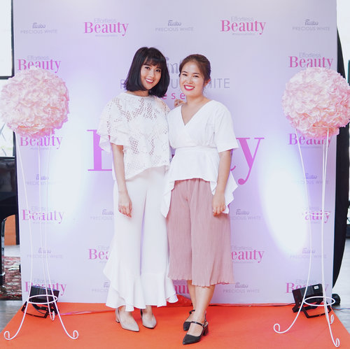 Just can't get enough of #fanbopreciouswhite event with @fanbocosmetics 🌸 I had a really great time! Head up to:
thejournale.com/fanbo-precious-white 🤓
To read my event report and my review on Fanbo Precious White series! 
#effortlessbeauty 
#fanbocosmetics 
#thejournale 
#thejournalereview
#clozetteid