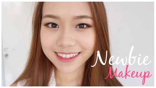 Referensi untuk yang ingin mencoba belajar makeup!! ini recomended,| credit on tittle |Beginner Makeup Tutorial ( Drugstore ) | Eng Sub | Molita Lin - YouTube