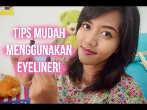 Cara mudah menggunakan eyeliner [untuk pemula] - YouTube