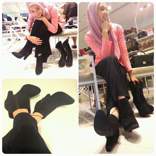 yess...!!!
i'm a boots lover... and I'm fall in love with this forever21 boots... #mygiwishlist #clozetteid #forever21