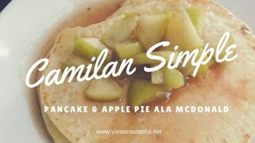 Efek dari liburan cuma staycation dirumah, mari masak! Berhasil bikin camilan simple : apple pie ala McD & Pancake! .
.
Buat yang mau tau resepnya, bisa klik link yang ada pada bio aku yah 😍
.
.
#pancake #camilan #anakjajan #yearend #clozetteid #jajan #masak #ayomasak #applepies #mcdonals #mcd #blogger #lifestyle #food #recipe #foody