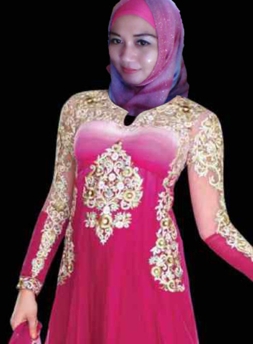 sariee with hijab