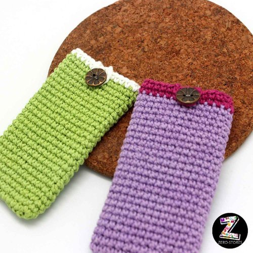 Greeny & Purply Handmade Crochet Phone Case .

Dibuat dengan kerajinan tangan dan bahan premium .

Tempat Hp yang UNIK dan ga pasaran Lho! .

Available for IPHONE 4/4s & 5/5s
IDR 100rb .

Bisa PO untuk model handphone lain, silahkan langsung line ke: teresaresia atau email: zerostoresid@gmail.com .

#zerostores #zero_case #handmade #madebyorder #crochet #customade #rajutan #instagram #clozetteid #ootd