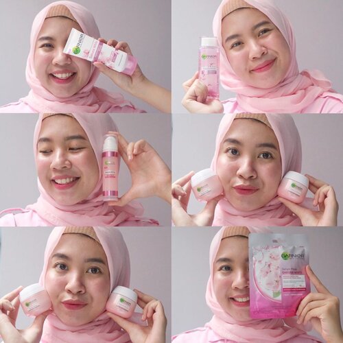 Halo semuanya, Aku baru aja post review dari Rangkaian Garnier Sakura White di blog aku, mampir - mampir ya :) @garnierindonesia lagi ngadain challenge Garnier Sakura White #ShowYourGlow biar bisa nunjukkin rahasia wajah cerah merona dan glowing pake sakura white. Produk - produk dari Rangkaian Garnier Sakura White ini bisa dibeli di @lazada_id dan bisa pake voucher code aku "GARSHOWGLOWg8f0ds" untuk dapetin special price. Voucher code ku bisa dipakai di bulan Oktober ini ya. Yuk ikutan challenge nya 🤗 #garnier #garniersakurawhite #rangkaiangarniersakurawhite #skincare #wajahglowing #showyourglow #clozetteid