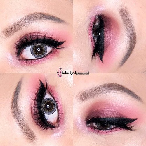 #eotd of yesterday’s #makeupkartini 👸🏻Details👇🏻#qlcosmetic Brow Cream & Mascara#mizzu Gradical Eyeshadow ‘Ma Cherie’#pixy Lip Cream ‘03 Classic Red’#coastalscents Ultra Shimmer Palette#paccosmetics Color Festival Eyeshadow ‘Angel Eyes’#fanbo Eyeliner#makeovercosmetics Pencil Liner ‘Black Jack’Lashes: 3D-15 from AliExpressContacts: #x2softlens I Scream Love ‘Hugs’