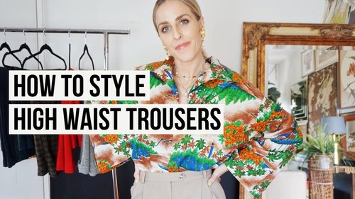 HOW TO STYLE HIGH WAIST TROUSERS// FEATURING 4 DIFFERENT BODY TYPES - YouTube