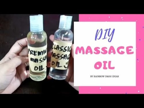 DIY How to Make Massage Oil Classic and Premium Massage Oil - YouTube