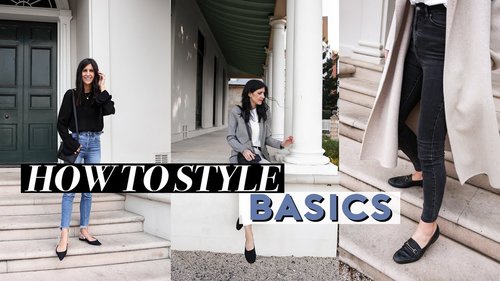 MAKE BASIC OUTFITS LOOK CHIC! [ Wardrobe Basics 101] Scandi / Minimal Style Outfits | Mademoiselle - YouTube