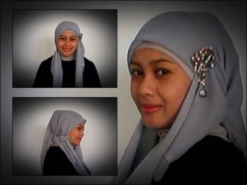 Tutorial Cara Memakai Jilbab Modern by AWMCollection #80 - YouTube