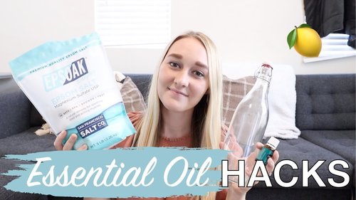 ESSENTIAL OIL HACKS (Young Living Tips and Tricks) || Kylie Marie - YouTube